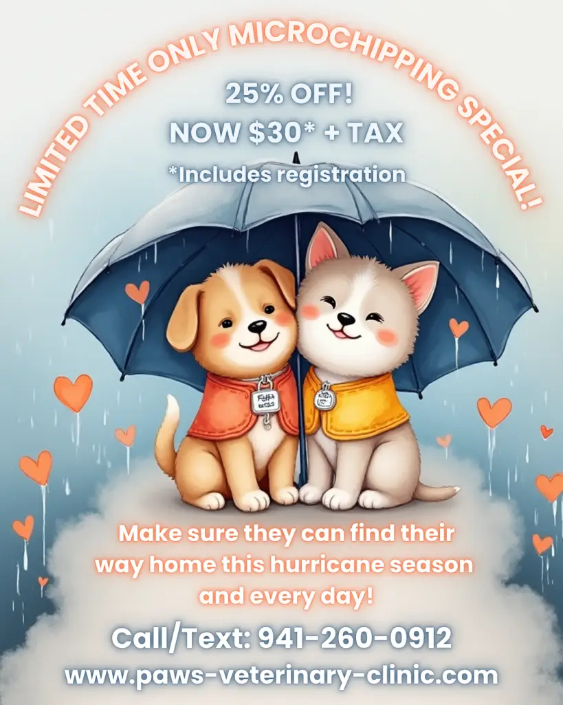Microchip your pets to get them home faster!